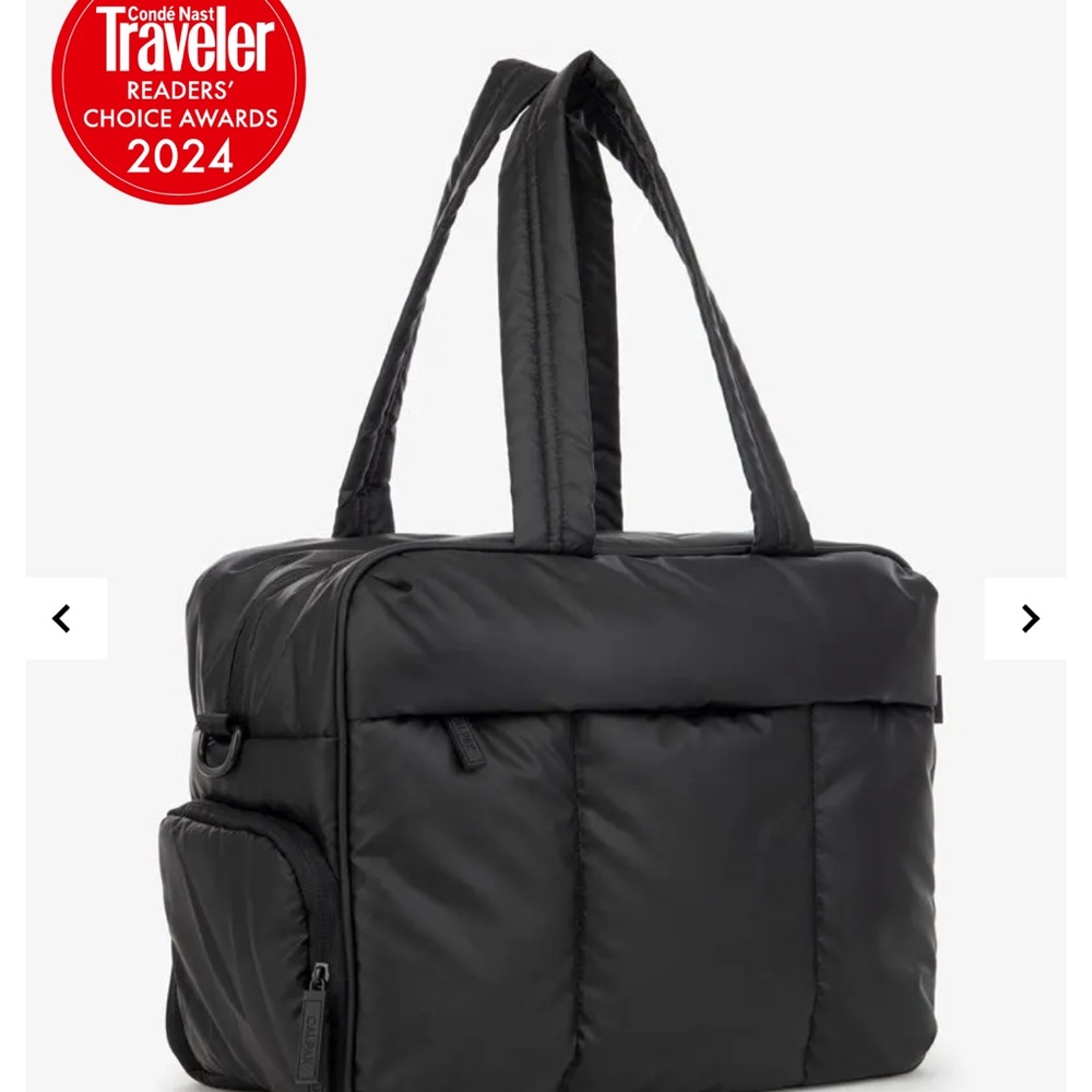 Calpak Black Travel Bag